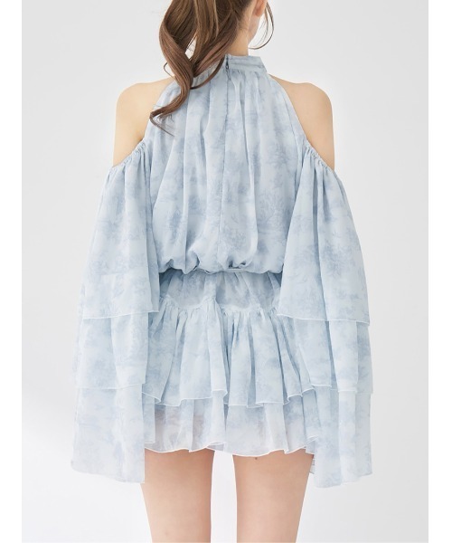 Darich（ダーリッチ）の「トワルドジュイシフォンフリルミニワンピース