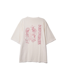 スモークインディープコンバセーションTシャツクリーム