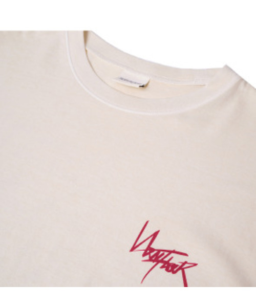 NONFLOOR(ノンフロア)の「スモークインディープコンバセーションTシャツクリーム(Tシャツ/カットソー・メンズ・その他・S/M/L)」の2枚目の写真