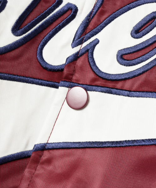 BROWNBREATH(ブラウンブレス)の「W BASEBALL PADDING JACKET - BURGUNDY(その他アウター・レディース・その他・S/M)」の4枚目の写真
