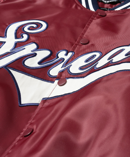 BROWNBREATH(ブラウンブレス)の「W BASEBALL PADDING JACKET - BURGUNDY(その他アウター・レディース・その他・S/M)」の6枚目の写真