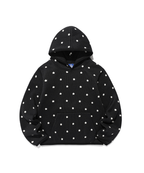 ISTKUNST（イストクンスト）の「STAR HOODIE_BLACK(IK2FFFM410A)（パーカー・レディース・ブラック・S）」の2枚目の写真