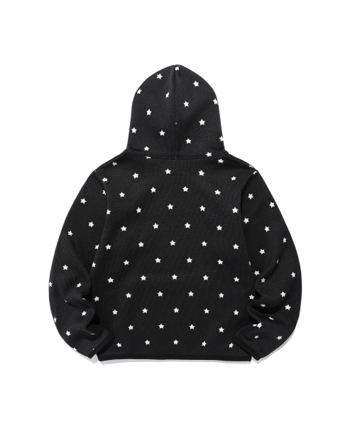 ISTKUNST（イストクンスト）の「STAR HOODIE_BLACK(IK2FFFM410A)（パーカー・レディース・ブラック・S）」の3枚目の写真