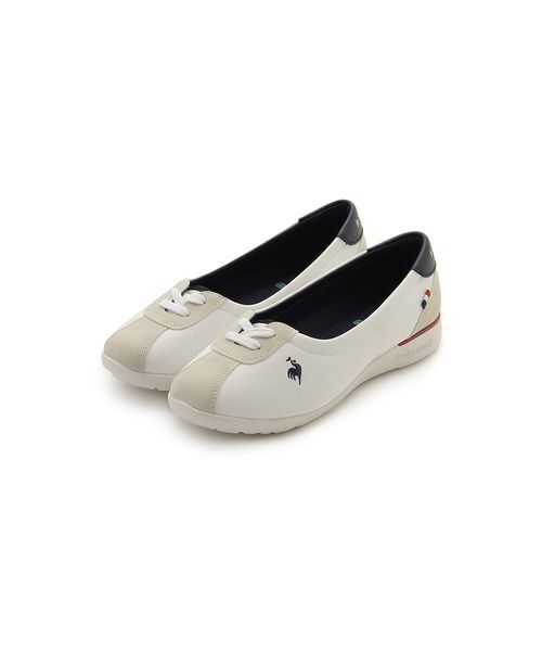 le coq sportif(ルコックスポルティフ)の「【le coq sportif】LCS MONTPELLIER PM(スニーカー・レディース・ホワイト・24/23.5/24.5/25/23)」の2枚目の写真