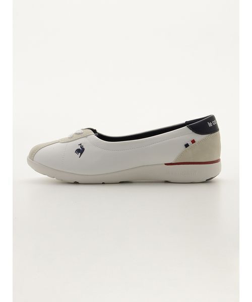 le coq sportif(ルコックスポルティフ)の「【le coq sportif】LCS MONTPELLIER PM(スニーカー・レディース・ホワイト・24/23.5/24.5/25/23)」の4枚目の写真