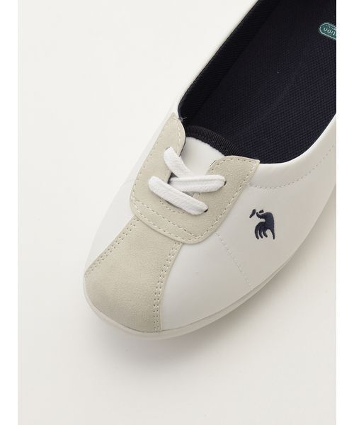 le coq sportif(ルコックスポルティフ)の「【le coq sportif】LCS MONTPELLIER PM(スニーカー・レディース・ホワイト・24/23.5/24.5/25/23)」の5枚目の写真