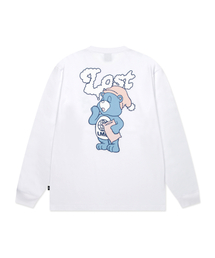 LMC | SLEEPING BEAR LONG SLV TEE white(Tシャツ/カットソー)