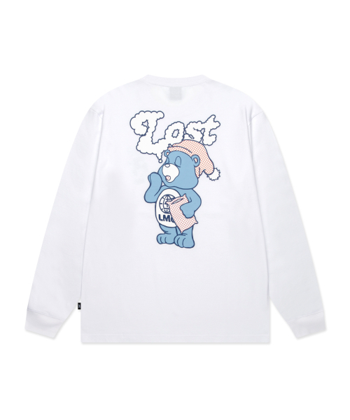 LMCの「SLEEPING BEAR LONG SLV TEE white(Tシャツ/カットソー・レディース・その他・M/L/XL)」の1枚目の写真