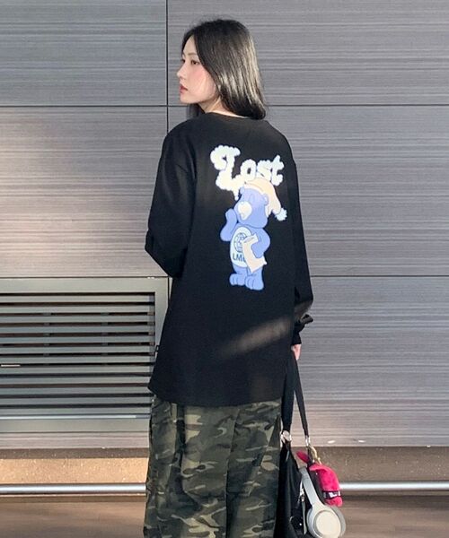 LMCの「SLEEPING BEAR LONG SLV TEE white(Tシャツ/カットソー・レディース・その他・M/L/XL)」の4枚目の写真