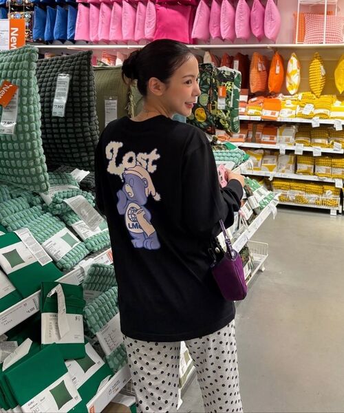 LMCの「SLEEPING BEAR LONG SLV TEE white(Tシャツ/カットソー・レディース・その他・M/L/XL)」の3枚目の写真