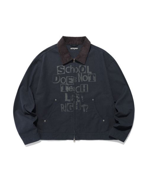 ISTKUNST(イストクンスト)の「DNT WORK JACKET_NAVY(IK2FSMJ201A)(その他アウター・レディース・ネイビー・M/L)」の1枚目の写真
