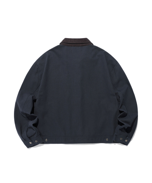 ISTKUNST(イストクンスト)の「DNT WORK JACKET_NAVY(IK2FSMJ201A)(その他アウター・レディース・ネイビー・M/L)」の2枚目の写真