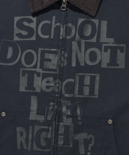 ISTKUNST(イストクンスト)の「DNT WORK JACKET_NAVY(IK2FSMJ201A)(その他アウター・レディース・ネイビー・M/L)」の4枚目の写真