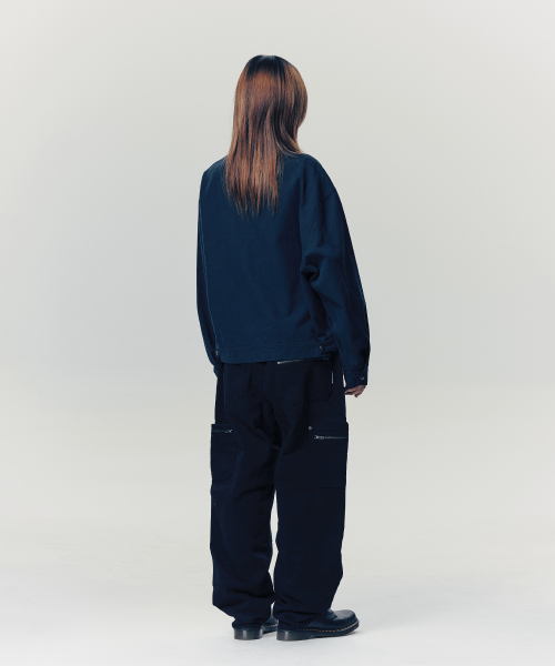 ISTKUNST(イストクンスト)の「DNT WORK JACKET_NAVY(IK2FSMJ201A)(その他アウター・レディース・ネイビー・M/L)」の11枚目の写真