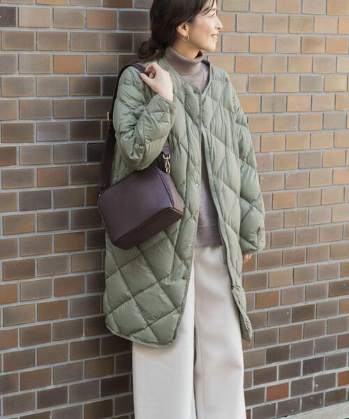 URBAN RESEARCH DOORS(アーバンリサーチドアーズ)の「ライトダウンキルトロングコート(その他アウター・レディース・ネイビー/カーキ/グレー系その他・MEDIUM)」の13枚目の写真