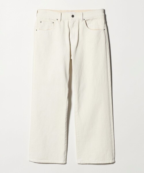 ASTRAET(アストラット)の「<ASTRAET>コーティング デニムパンツ UNISEX(デニムパンツ・レディース・オフホワイト/ブラック・1/00/2/0)」の15枚目の写真