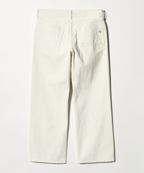 ASTRAET(アストラット)の「<ASTRAET>コーティング デニムパンツ UNISEX(デニムパンツ・レディース・オフホワイト/ブラック・1/00/2/0)」の16枚目の写真
