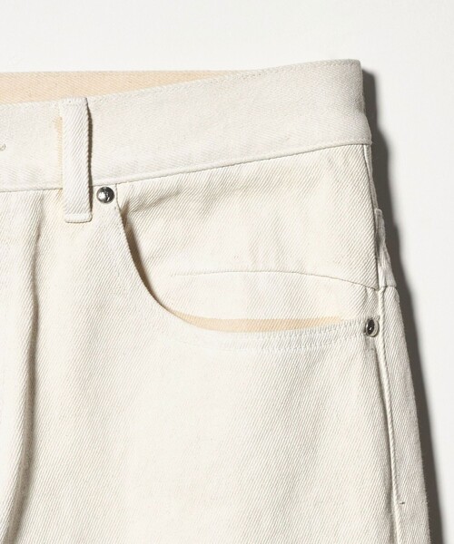 ASTRAET(アストラット)の「<ASTRAET>コーティング デニムパンツ UNISEX(デニムパンツ・レディース・オフホワイト/ブラック・1/00/2/0)」の18枚目の写真