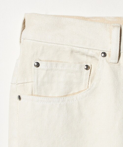 ASTRAET(アストラット)の「<ASTRAET>コーティング デニムパンツ UNISEX(デニムパンツ・レディース・オフホワイト/ブラック・1/00/2/0)」の19枚目の写真