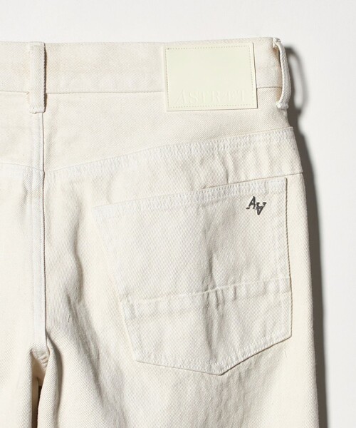 ASTRAET(アストラット)の「<ASTRAET>コーティング デニムパンツ UNISEX(デニムパンツ・レディース・オフホワイト/ブラック・1/00/2/0)」の20枚目の写真