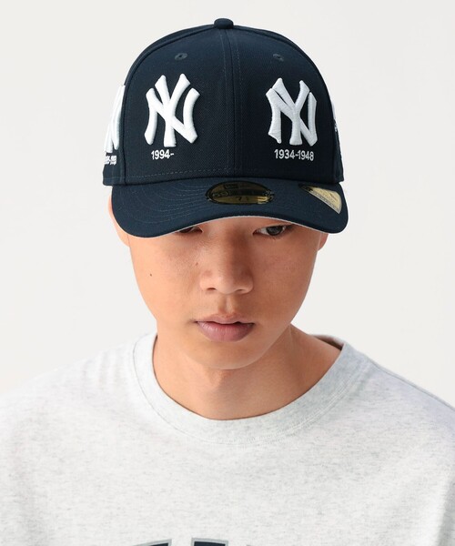 NEW ERA(ニューエラ)の「【別注】NEW ERA / PC 59FIFTY Archive Logo Cap(キャップ・メンズ・ネイビー/インディゴブルー・7 1/4/7 3/8/7 3/4/7 1/2)」の5枚目の写真
