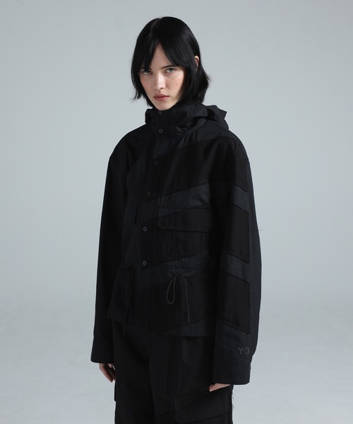 Y-3 HOODED JACKET（ブルゾン）｜Y-3（ワイスリー）のファッション通販