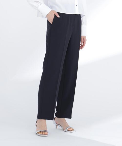 NATURAL BEAUTY BASIC（ナチュラルビューティーベーシック）の「◇スタイルアップストレートパンツ（その他パンツ・レディース・ブラック/オフホワイト・SMALL/MEDIUM/P/S）」の5枚目の写真