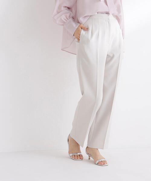 NATURAL BEAUTY BASIC（ナチュラルビューティーベーシック）の「◇スタイルアップストレートパンツ（その他パンツ・レディース・ブラック/オフホワイト・SMALL/MEDIUM/P/S）」の11枚目の写真