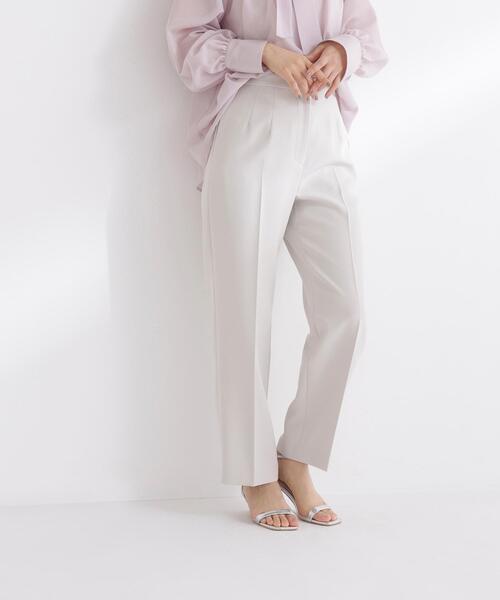 NATURAL BEAUTY BASIC（ナチュラルビューティーベーシック）の「◇スタイルアップストレートパンツ（その他パンツ・レディース・ブラック/オフホワイト・SMALL/MEDIUM/P/S）」の13枚目の写真