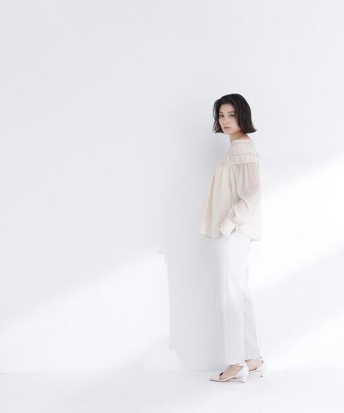 NATURAL BEAUTY BASIC（ナチュラルビューティーベーシック）の「◇スタイルアップストレートパンツ（その他パンツ・レディース・ブラック/オフホワイト・SMALL/MEDIUM/P/S）」の17枚目の写真