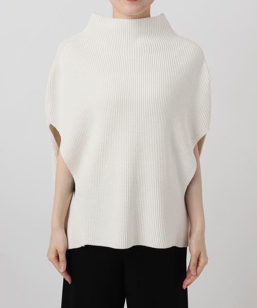 Deuxieme Classe（ドゥーズィエムクラス）の「LEWES アゼ PONCHO（ニット/セーター・レディース・ホワイト・FREE）」の14枚目の写真