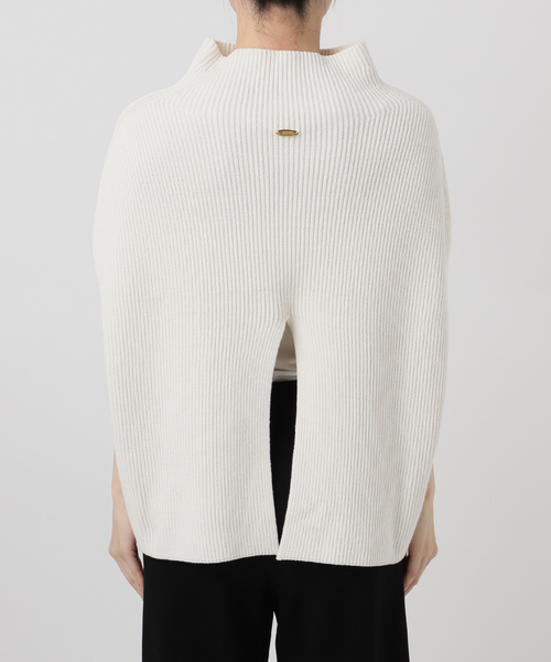 Deuxieme Classe（ドゥーズィエムクラス）の「LEWES アゼ PONCHO（ニット/セーター・レディース・ホワイト・FREE）」の16枚目の写真