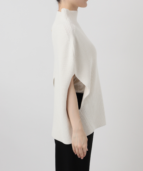 Deuxieme Classe（ドゥーズィエムクラス）の「LEWES アゼ PONCHO（ニット/セーター・レディース・ホワイト・FREE）」の17枚目の写真