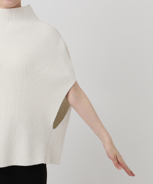 Deuxieme Classe（ドゥーズィエムクラス）の「LEWES アゼ PONCHO（ニット/セーター・レディース・ホワイト・FREE）」の18枚目の写真