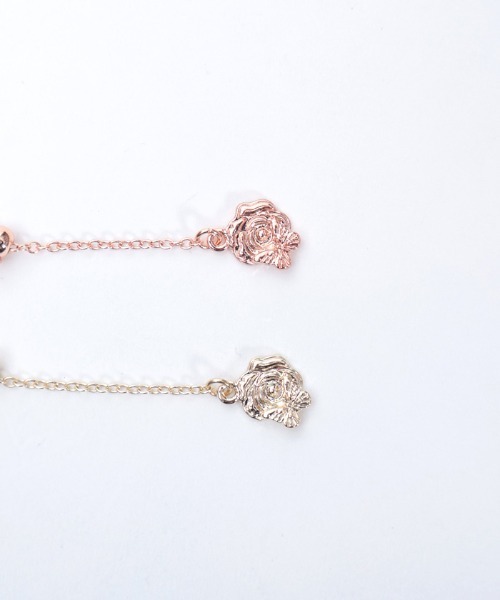 axes femme（アクシーズファム）の「ディヴェールショコラネックレス（ネックレス・レディース・ピンク/ゴールド・FREE）」の13枚目の写真