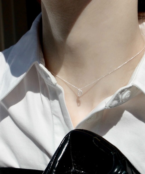 norme(ノーム)の「【SILVER925】ノーム オープン ハート ミニ ネックレス / norme open heart mini necklace(ネックレス・レディース・シルバー・FREE)」の20枚目の写真