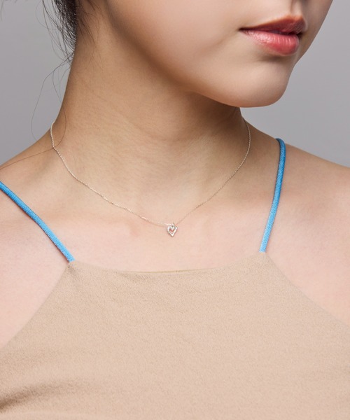 norme(ノーム)の「【SILVER925】ノーム オープン ハート ミニ ネックレス / norme open heart mini necklace(ネックレス・レディース・シルバー・FREE)」の10枚目の写真
