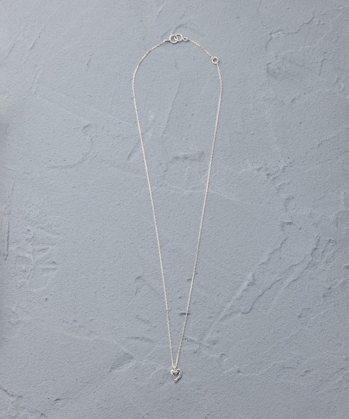 norme(ノーム)の「【SILVER925】ノーム オープン ハート ミニ ネックレス / norme open heart mini necklace(ネックレス・レディース・シルバー・FREE)」の6枚目の写真