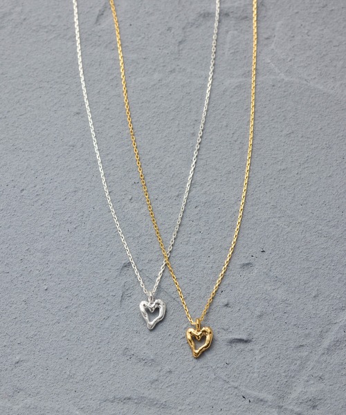 norme(ノーム)の「【SILVER925】ノーム オープン ハート ミニ ネックレス / norme open heart mini necklace(ネックレス・レディース・シルバー・FREE)」の8枚目の写真