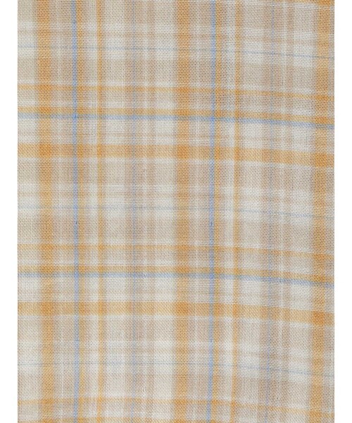MIDIUMISOLID(ミディウミソリッド)の「MIDIUMISOLID for Ladies チェックビッグフリルカラーブラウス(シャツ/ブラウス・レディース・ベージュ/ブラウン・FREE)」の14枚目の写真