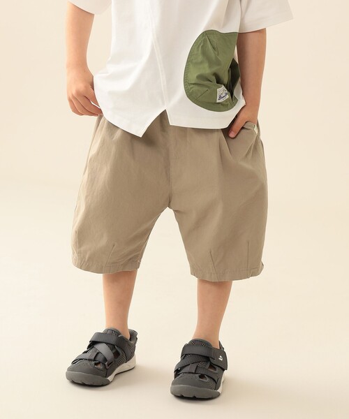 BEAMS mini(ビームスミニ)の「スケーター ハーフパンツ 2026SS (90~150cm) 外遊び プチプラ 通園 通学 夏 旅行 洗濯可(その他パンツ・キッズ・インディゴブルー/ブラウン系その他2・90/100/110/120/130/150/140)」の5枚目の写真