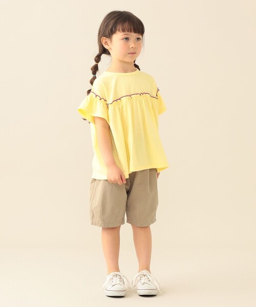 BEAMS mini(ビームスミニ)の「スケーター ハーフパンツ 2026SS (90~150cm) 外遊び プチプラ 通園 通学 夏 旅行 洗濯可(その他パンツ・キッズ・インディゴブルー/ブラウン系その他2・90/100/110/120/130/150/140)」の10枚目の写真