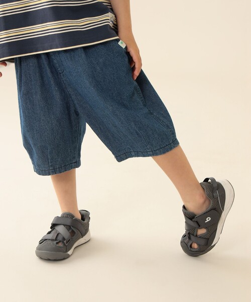 BEAMS mini(ビームスミニ)の「スケーター ハーフパンツ 2026SS (90~150cm) 外遊び プチプラ 通園 通学 夏 旅行 洗濯可(その他パンツ・キッズ・インディゴブルー/ブラウン系その他2・90/100/110/120/130/150/140)」の11枚目の写真
