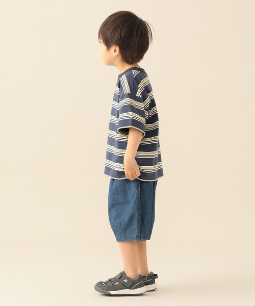 BEAMS mini(ビームスミニ)の「スケーター ハーフパンツ 2026SS (90~150cm) 外遊び プチプラ 通園 通学 夏 旅行 洗濯可(その他パンツ・キッズ・インディゴブルー/ブラウン系その他2・90/100/110/120/130/150/140)」の14枚目の写真