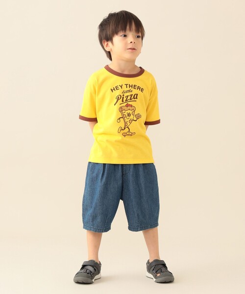 BEAMS mini(ビームスミニ)の「スケーター ハーフパンツ 2026SS (90~150cm) 外遊び プチプラ 通園 通学 夏 旅行 洗濯可(その他パンツ・キッズ・インディゴブルー/ブラウン系その他2・90/100/110/120/130/150/140)」の16枚目の写真