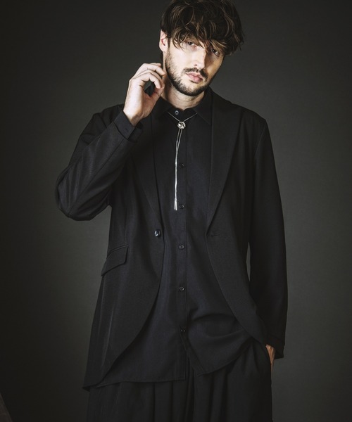 NO ID.（ノーアイディ）の「【NO ID.】Long Shirt / ロング シャツ（シャツ/ブラウス・メンズ・ブラック/グレー/ホワイト・ONE SIZE）」の19枚目の写真