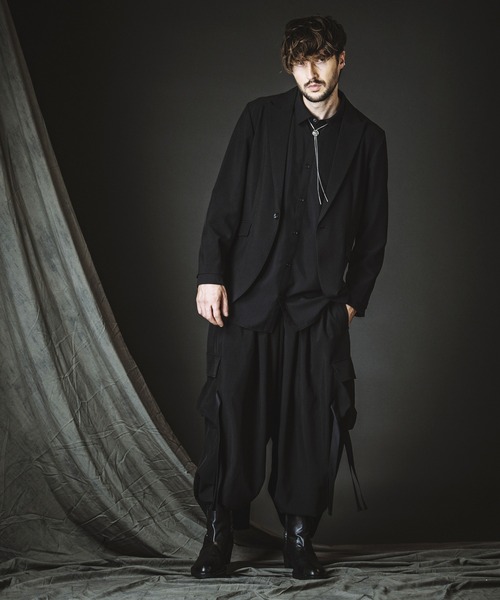 NO ID.（ノーアイディ）の「【NO ID.】Long Shirt / ロング シャツ（シャツ/ブラウス・メンズ・ブラック/グレー/ホワイト・ONE SIZE）」の21枚目の写真