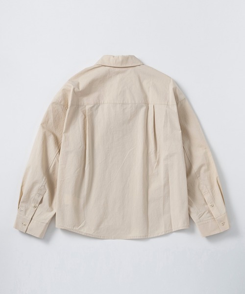 SERENO(セレーノ)の「アシンメトリーデザインシャツ(シャツ/ブラウス・レディース・ベージュ/ホワイト・S/M)」の15枚目の写真