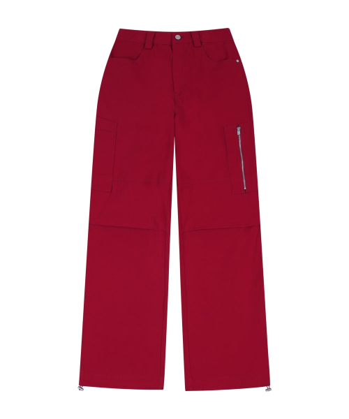ORDINARY HOLIDAY（オーディナリー ホリデー）の「WASHING COTTON CARGO PANTS [RED]（その他パンツ・レディース・その他・SMALL/MEDIUM）」の2枚目の写真