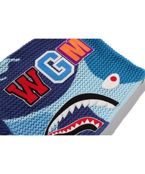 A BATHING APE（アベイシングエイプ）の「ABC CAMO CROCHET SHARK RELAXED FIT FULL ZIP HOODIE（パーカー・メンズ・ブルー/グリーン/ピンク・XX-LARGE/X-LARGE/MEDIUM/SMALL/LARGE）」の20枚目の写真